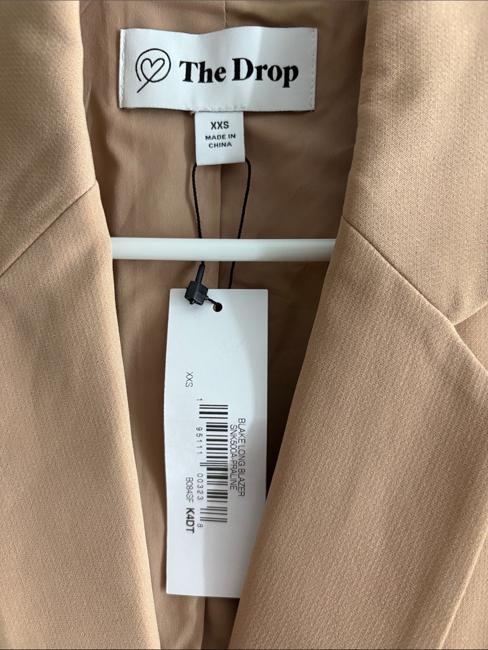 The Drop Women's Praline Single-Button Blazer XXS
Interview Outfit - Picture 5 of 6